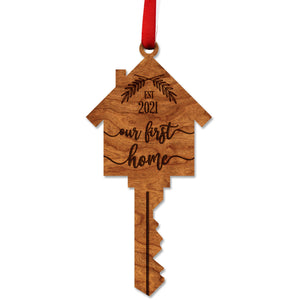 Real Estate - Ornament - My First Home Ornament LazerEdge Cherry 