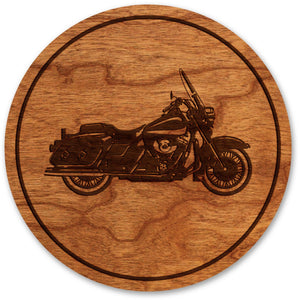 Road King Motorcycle Coaster Coaster LazerEdge Cherry 