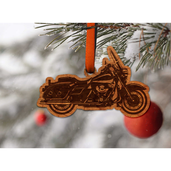 Road King Motorcycle Ornament Ornament LazerEdge Cherry 