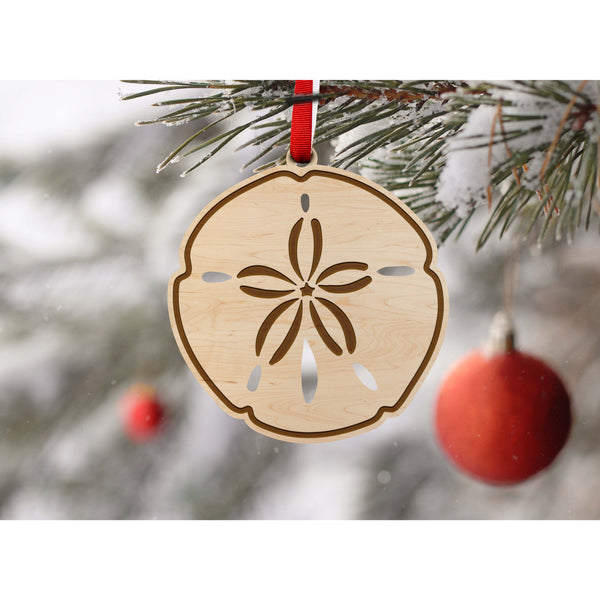 Sea-Life Animals Ornament - Crafted from Cherry or Maple Wood - Various Animals Available Ornament LazerEdge 