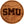 Load image into Gallery viewer, Southern Methodist University Mustangs Coaster Block &quot;SMU&quot; Coaster Shop LazerEdge Cherry 
