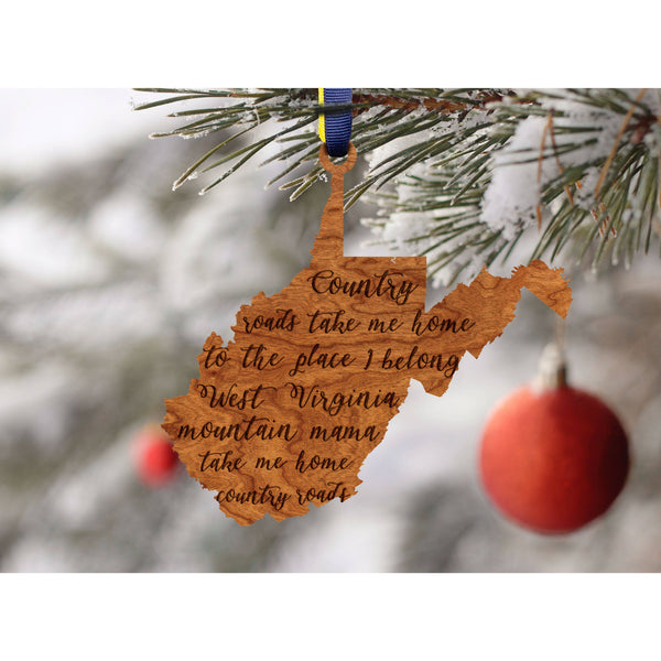 "Take Me Home Country Roads" Ornament Ornament LazerEdge 