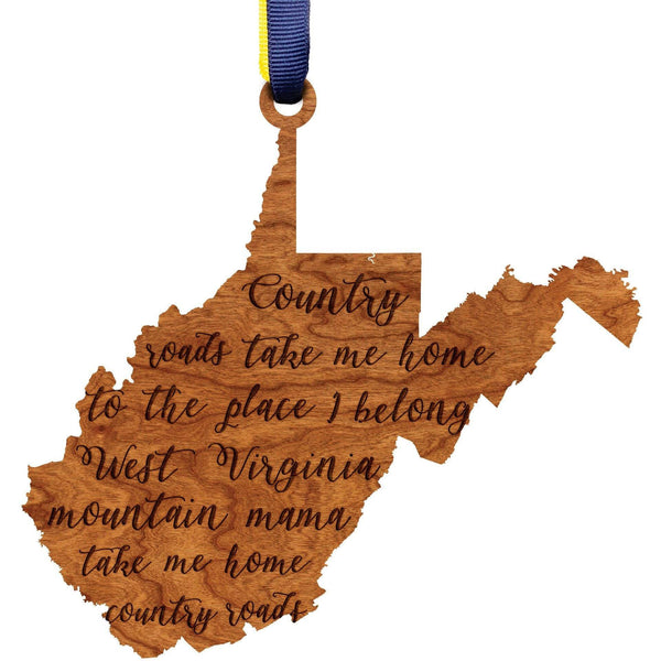 "Take Me Home Country Roads" Ornament Ornament LazerEdge 