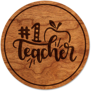 Teacher Coasters Coaster LazerEdge Cherry #1 Teacher 