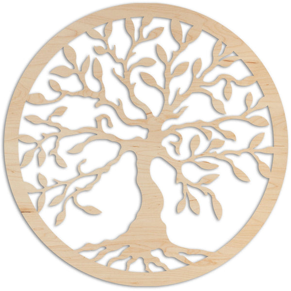 Tree of Life - Wall Hanging Wall Hanging Shop LazerEdge Maple 