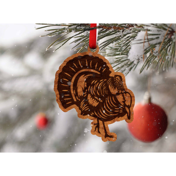 Turkey Hunting Ornament - Turkey Ornament LazerEdge 