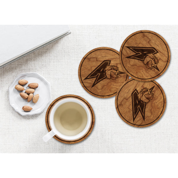UNC Asheville Bulldogs Coaster Athletic A Logo Coaster LazerEdge 