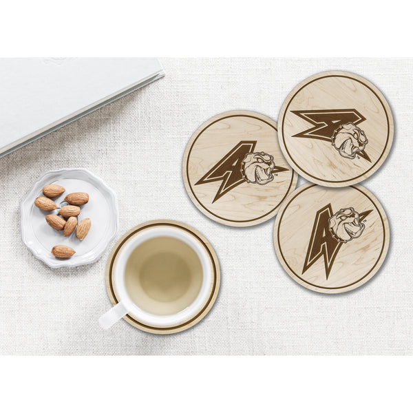UNC Asheville Bulldogs Coaster Athletic A Logo Coaster LazerEdge 