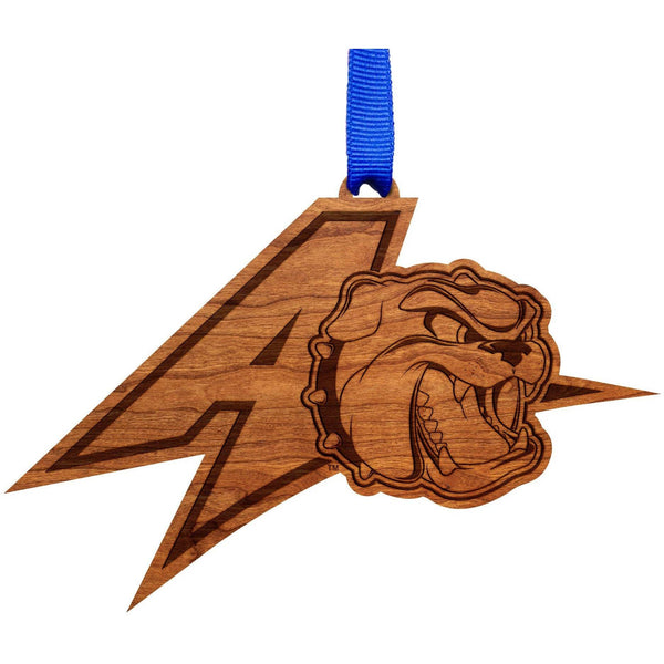UNC Asheville Ornament - Athletic Logo Ornament LazerEdge 