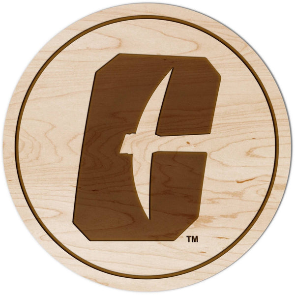 UNCC 49ers Coaster Coaster LazerEdge Maple 