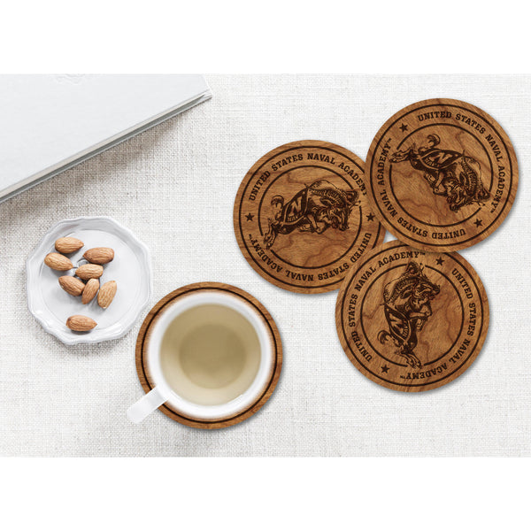 United States Naval Academy Coaster Charging Ram Coaster Shop LazerEdge 