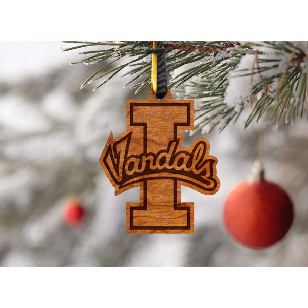 University of Idaho - Ornament - Logo Cutout - I Vandal Ornament LazerEdge 