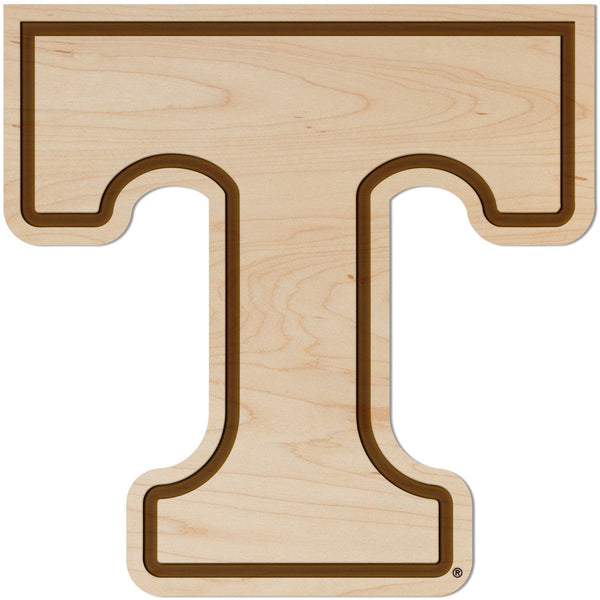 University of Tennessee Wall Hanging – Crafted from Cherry or Maple Wood – The University of Tennessee Knoxville (UT) Wall Hanging LazerEdge Standard Maple Tennessee T