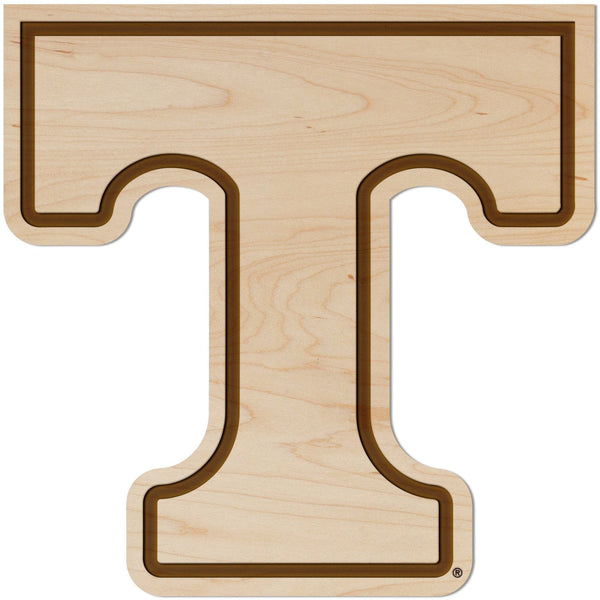 University of Tennessee Wall Hanging – Crafted from Cherry or Maple Wood – The University of Tennessee Knoxville (UT) Wall Hanging LazerEdge Standard Maple Tennessee T