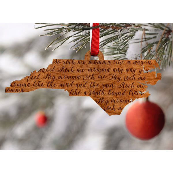 "Wagon Wheel" North Carolina Ornament Ornament LazerEdge 