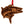 Load image into Gallery viewer, Wahoo Fish Ornament Ornament LazerEdge Cherry 
