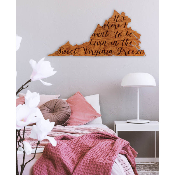 Wall Hanging - "Sweet Virginia Breeze" Wall Hanging LazerEdge 