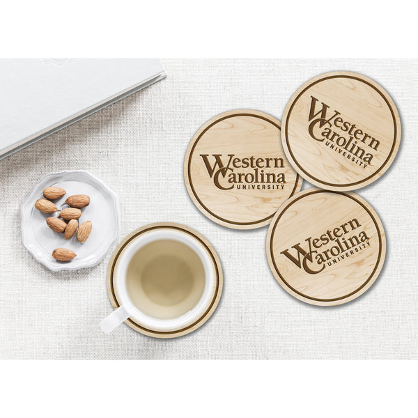 Western Carolina Catamounts Coaster Western Carolina University Coaster LazerEdge 