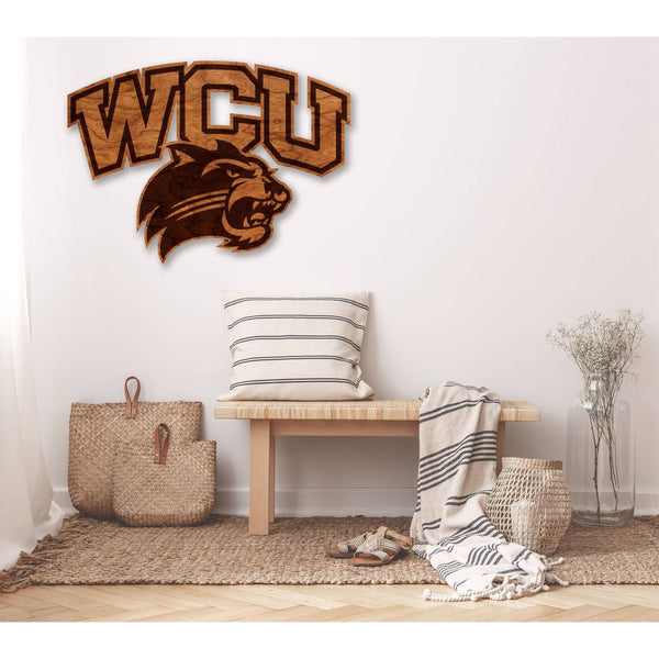 Western Carolina University - Wall Hanging - Logo - WCU Cutout Wall Hanging LazerEdge 