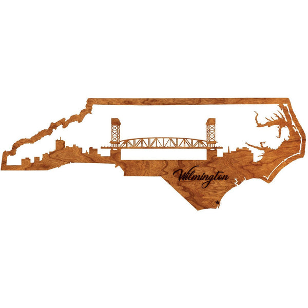 Wilmington Skyline Wall Hanging Wall Hanging LazerEdge 