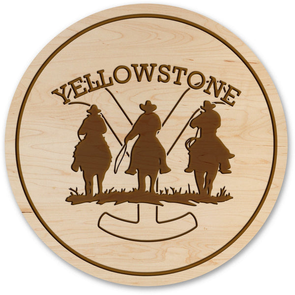 Yellowstone Coasters Shop LazerEdge Maple Horses 