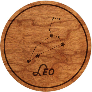 Zodiac Coaster - Leo Coaster Shop LazerEdge Cherry Constellation 