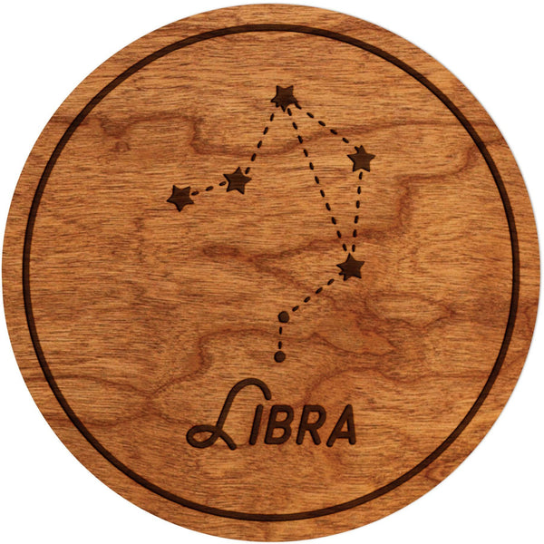 Zodiac Coaster - Libra Coaster Shop LazerEdge Cherry Constellation 