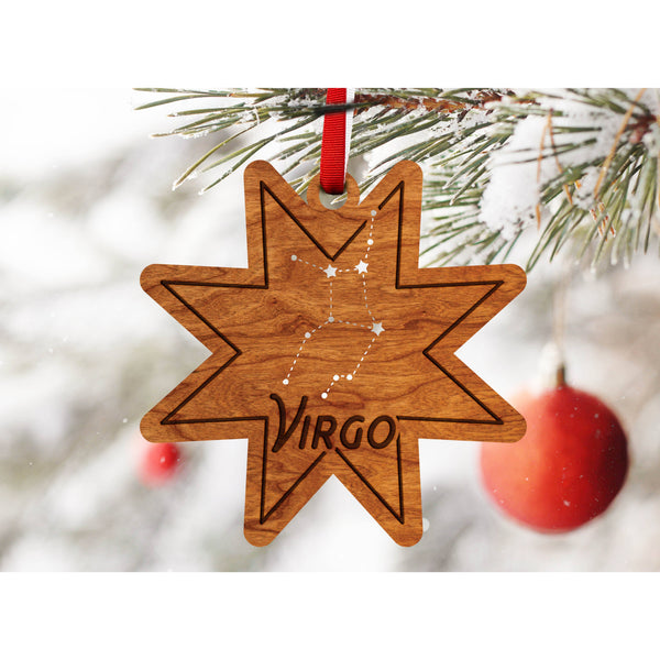 Zodiac Ornament - Virgo Ornament LazerEdge 