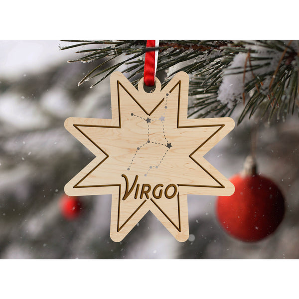 Zodiac Ornament - Virgo Ornament LazerEdge 